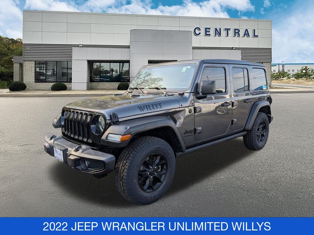 Used 2022 Jeep Wrangler Unlimited Willys SUV