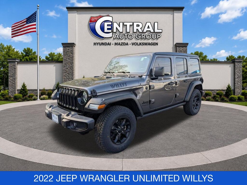 Used 2022 Jeep Wrangler Unlimited Willys SUV