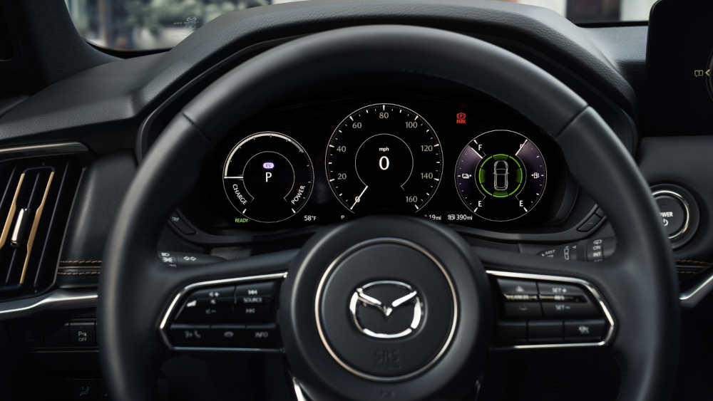 2025 Mazda CX-90 PHEV dashboard