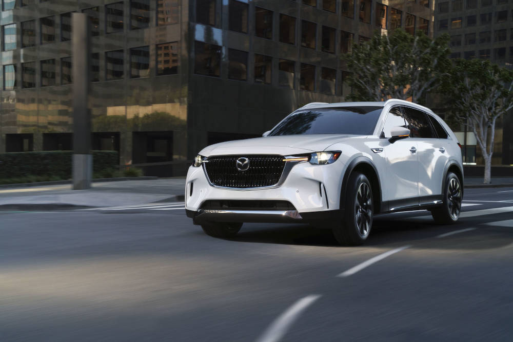 2025 Mazda CX-90 driving