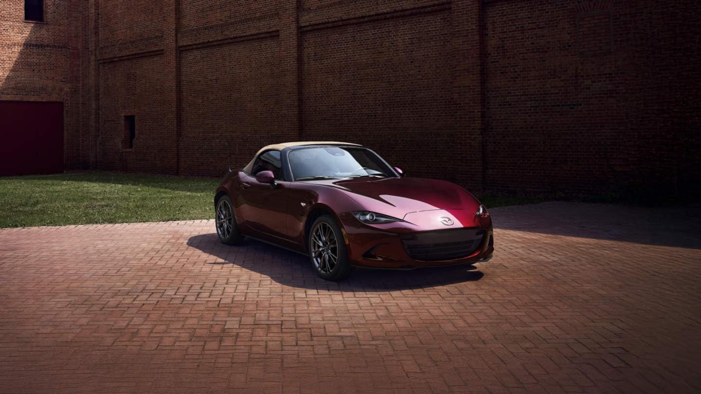 2025 Mazda MX-5 Miata Sport parked