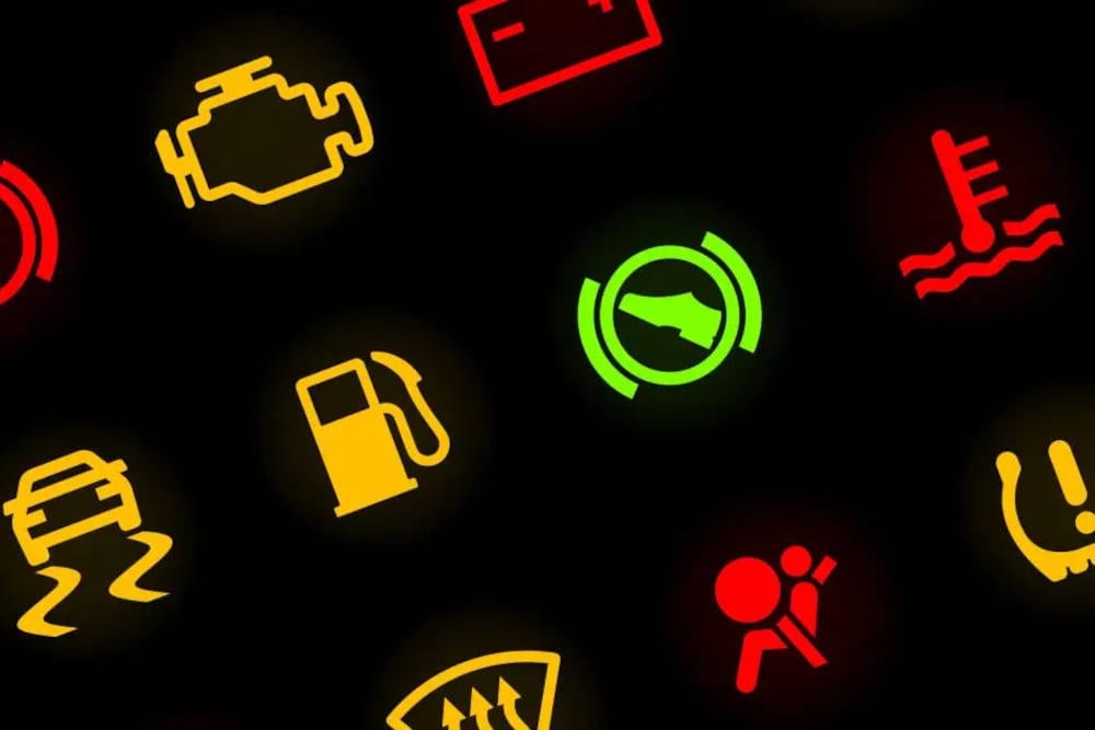 Dashboard warning lights