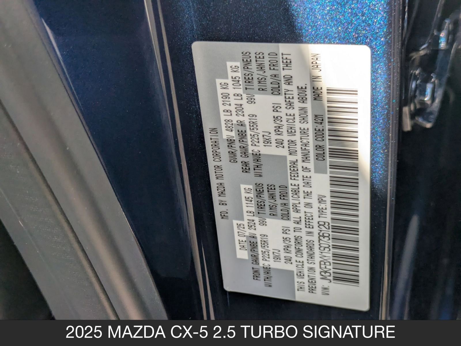 2025 Mazda CX-5 Turbo Signature - Photo 39
