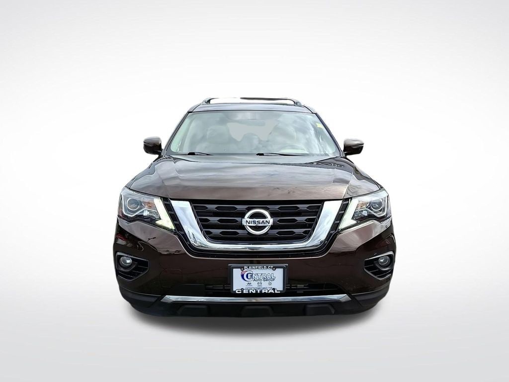 Used 2020 Nissan Pathfinder Platinum with VIN 5N1DR2DMXLC577343 for sale in Plainfield, CT