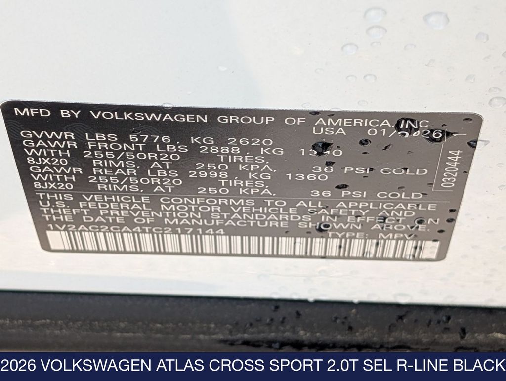 2026 Volkswagen Atlas Cross Sport SEL R-LINE - Photo 35