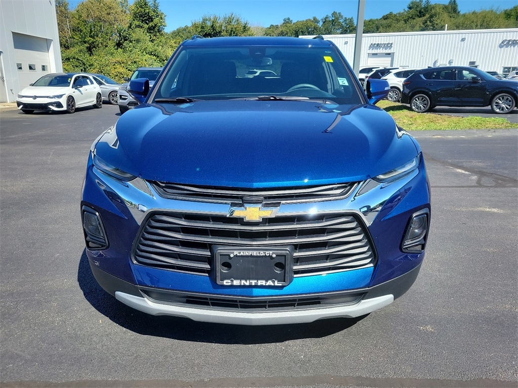 Used 2022 Chevrolet Blazer 2LT with VIN 3GNKBHR47NS141114 for sale in Plainfield, CT