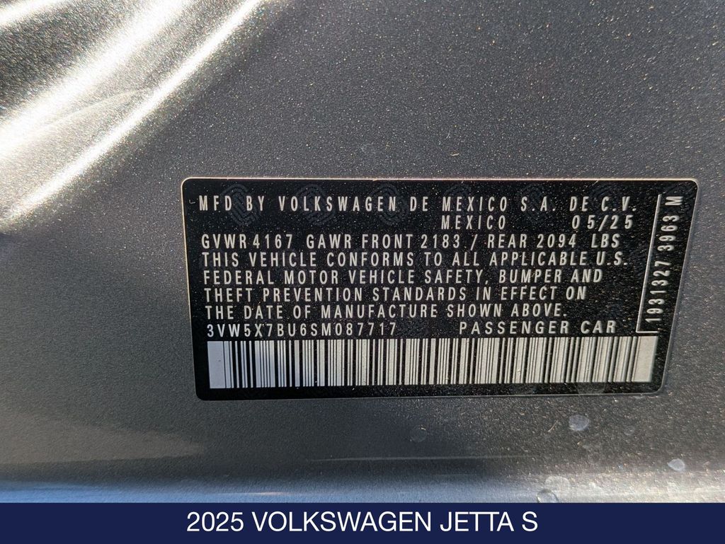 2025 Volkswagen Jetta S - Photo 33