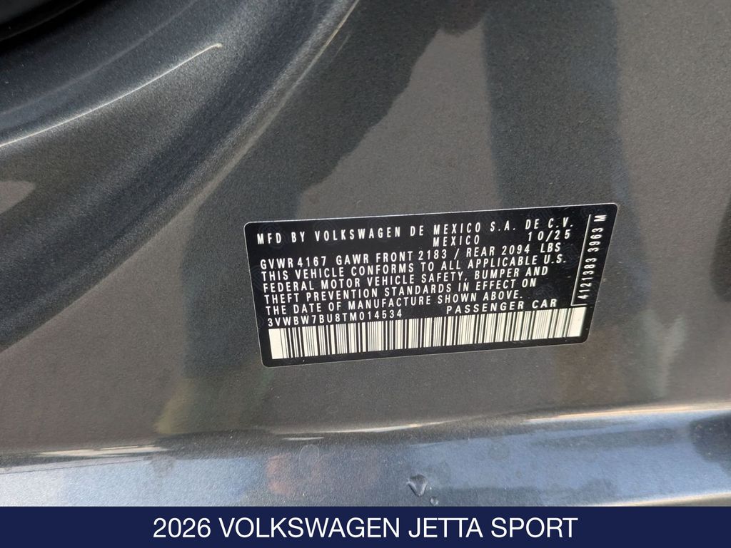 2026 Volkswagen Jetta Sport - Photo 39