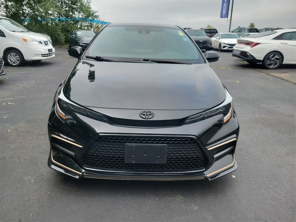 Used 2022 Toyota Corolla SE with VIN 5YFM4MCE2NP137412 for sale in Plainfield, CT