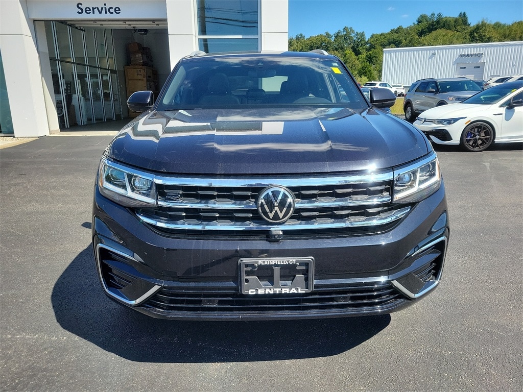 Used 2021 Volkswagen Atlas Cross Sport SEL Premium R-Line with VIN 1V2FE2CA6MC202419 for sale in Plainfield, CT