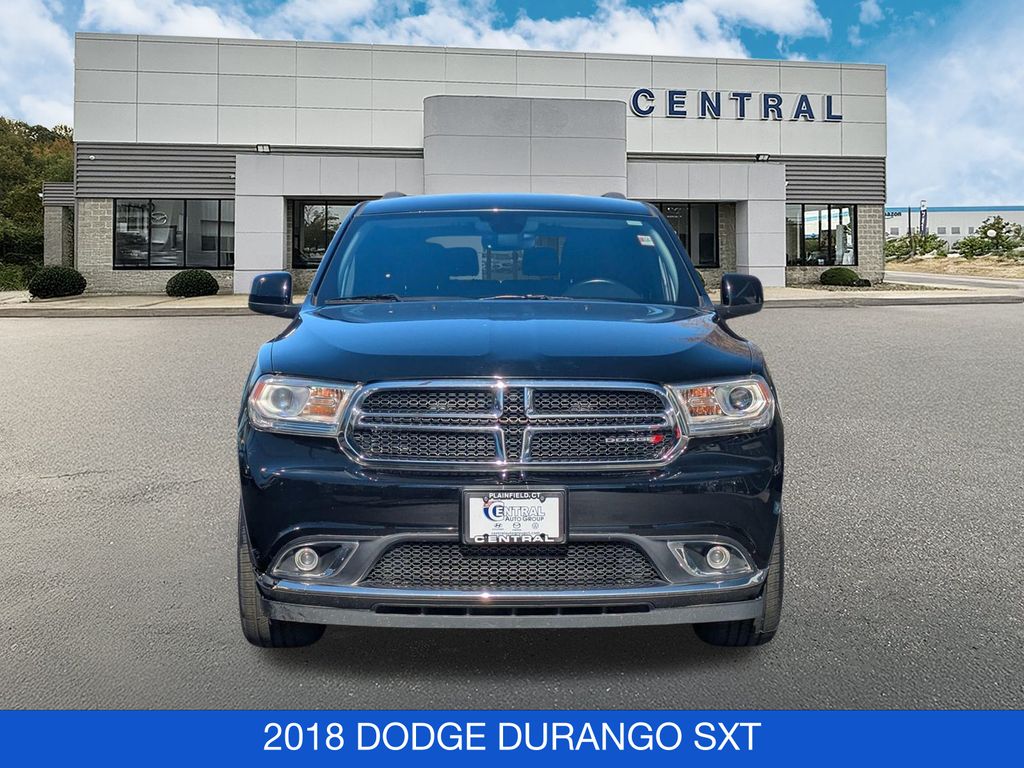 Used 2018 Dodge Durango SXT Plus with VIN 1C4RDJAG3JC209813 for sale in Plainfield, CT