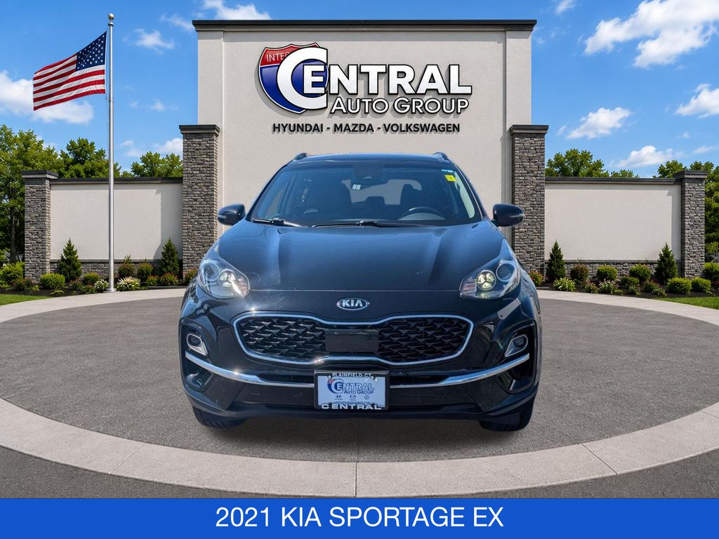 Used 2021 Kia Sportage EX with VIN KNDPNCAC8M7884227 for sale in Plainfield, CT