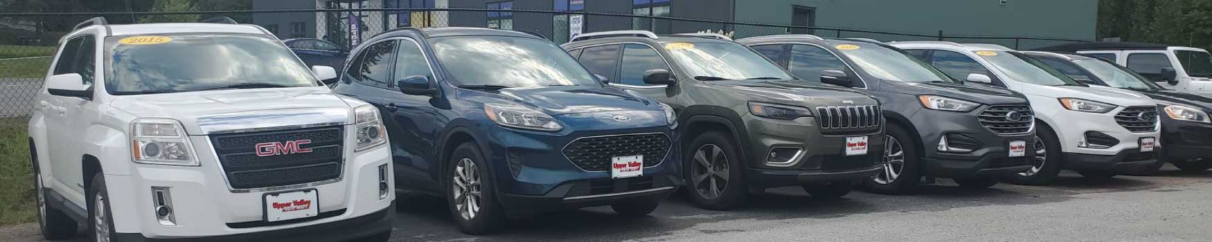 Late-model used SUVs for sale in Montpelier Vermont at Central Vermont Auto Mart