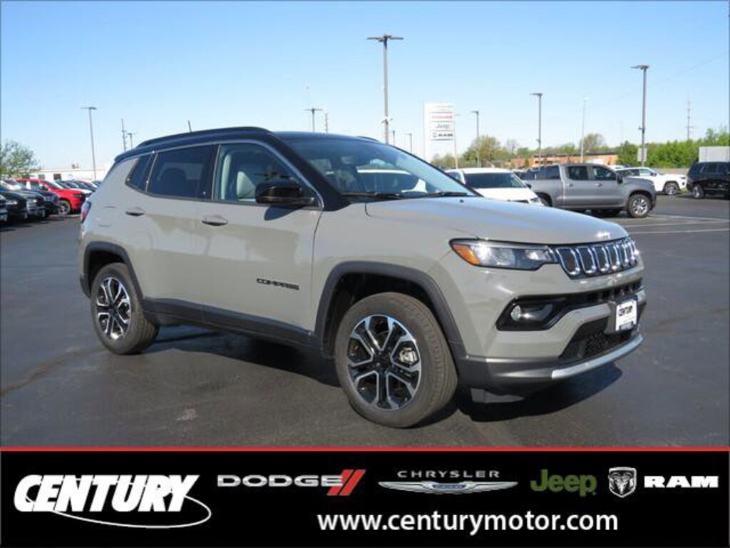 Used 2022 StingGray Clearcoat Jeep Compass Limited For Sale
