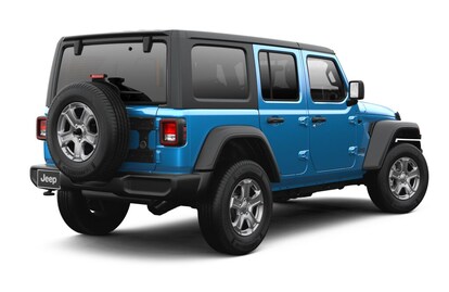 New 21 Hydro Blue Pearlcoat Jeep Wrangler Unlimited Sport S 4x4 For Sale Wentzville Mo 4857