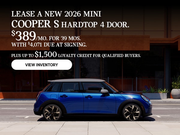 New MINI Vehicles | MINI Dealership in Greenville SC