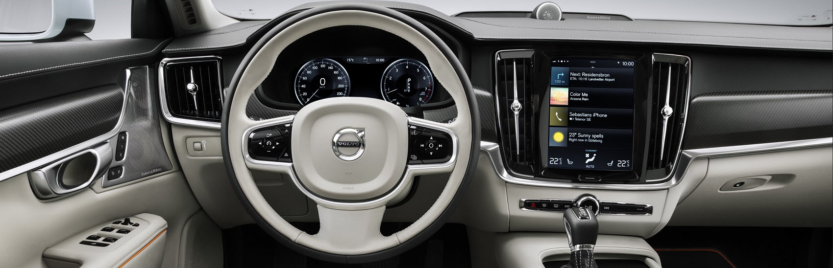 2020 Volvo V90 Interior Dashboard with Heated Steering Wheel