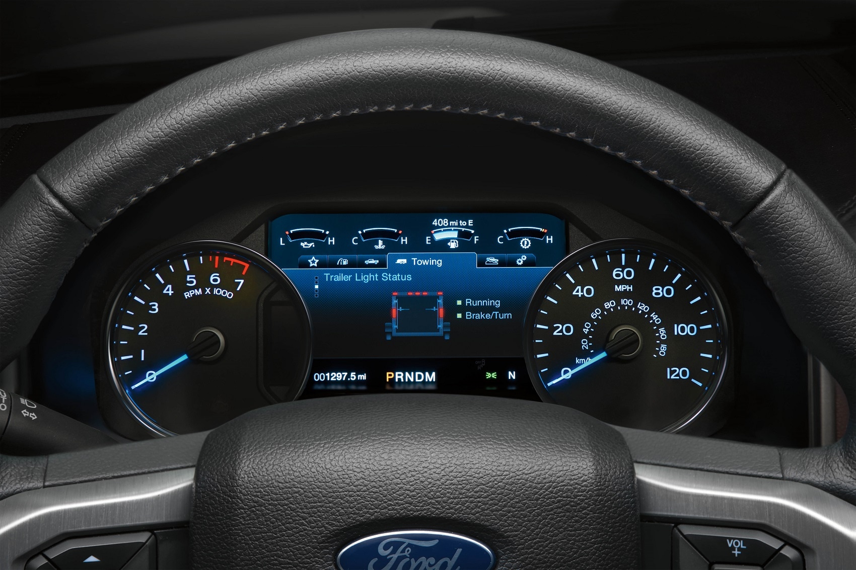 2020 Ford F-150 interior