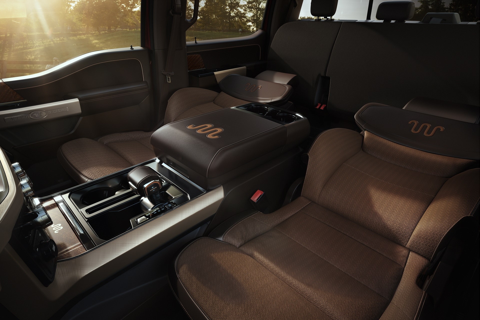 2021 Ford F-150 interior