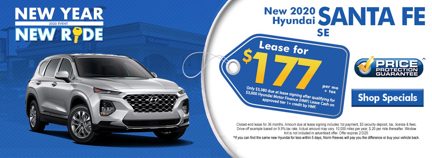 New Hyundai Specials Cerritos CA Norm Reeves Hyundai