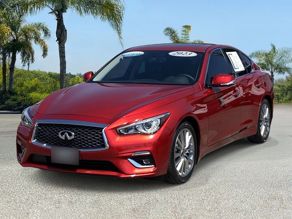 Certified 2023 INFINITI Q50 LUXE Sedan