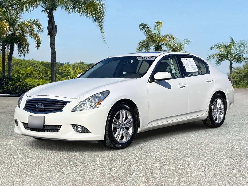Used 2012 INFINITI G25 Journey Sedan