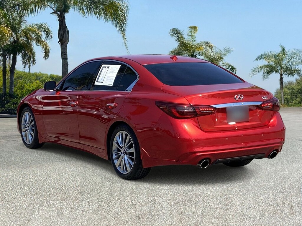 Used 2023 INFINITI Q50 Luxe Sedan