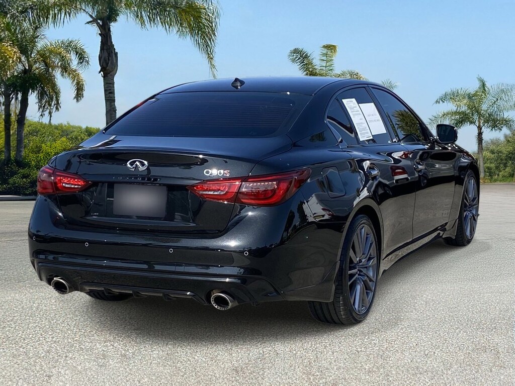 Used 2023 INFINITI Q50 Red Sport 400 Sedan