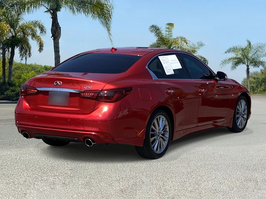 Used 2023 INFINITI Q50 Luxe Sedan