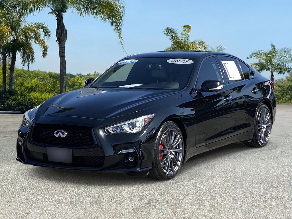 Used 2023 INFINITI Q50 Red Sport 400 Sedan