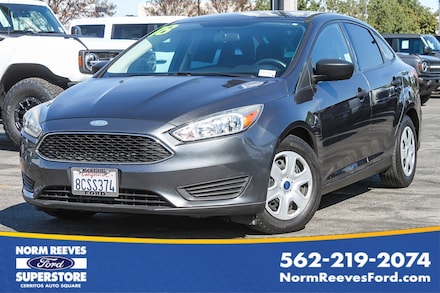 2018 Ford Focus S Sedan