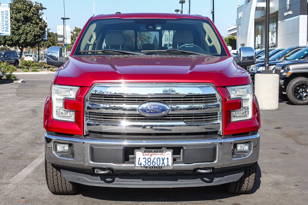 Used 2016 Ford F-150 Lariat Crew Cab Short Bed Truck