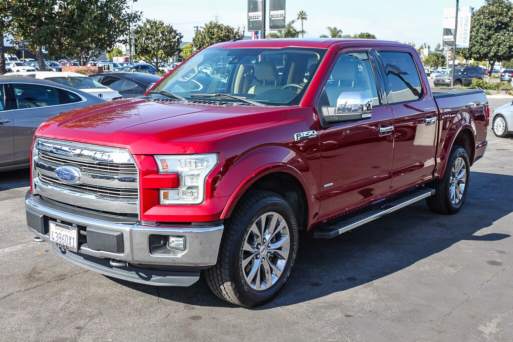 Used 2016 Ford F-150 Lariat Crew Cab Short Bed Truck