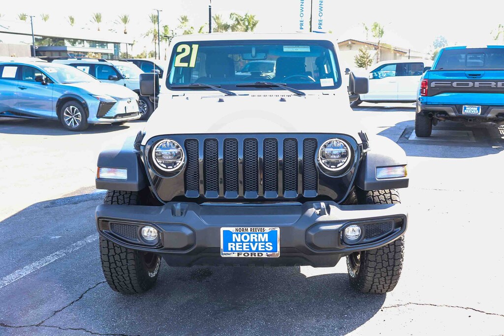 Used 2021 Jeep Wrangler Unlimited Willys Unlimited Willys 4x4