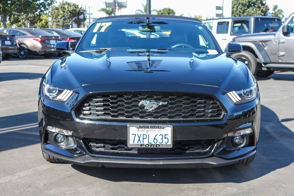 Used 2017 Ford Mustang EcoBoost Premium Convertible