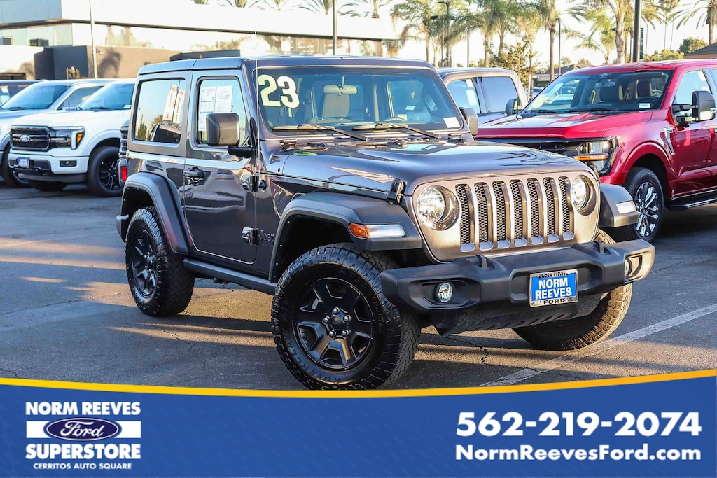 Used 2023 Jeep Wrangler Sport S Sport S 4x4