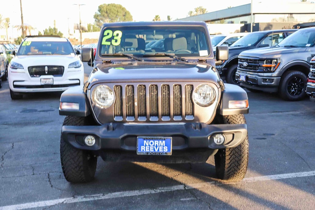 Used 2023 Jeep Wrangler Sport S Sport S 4x4