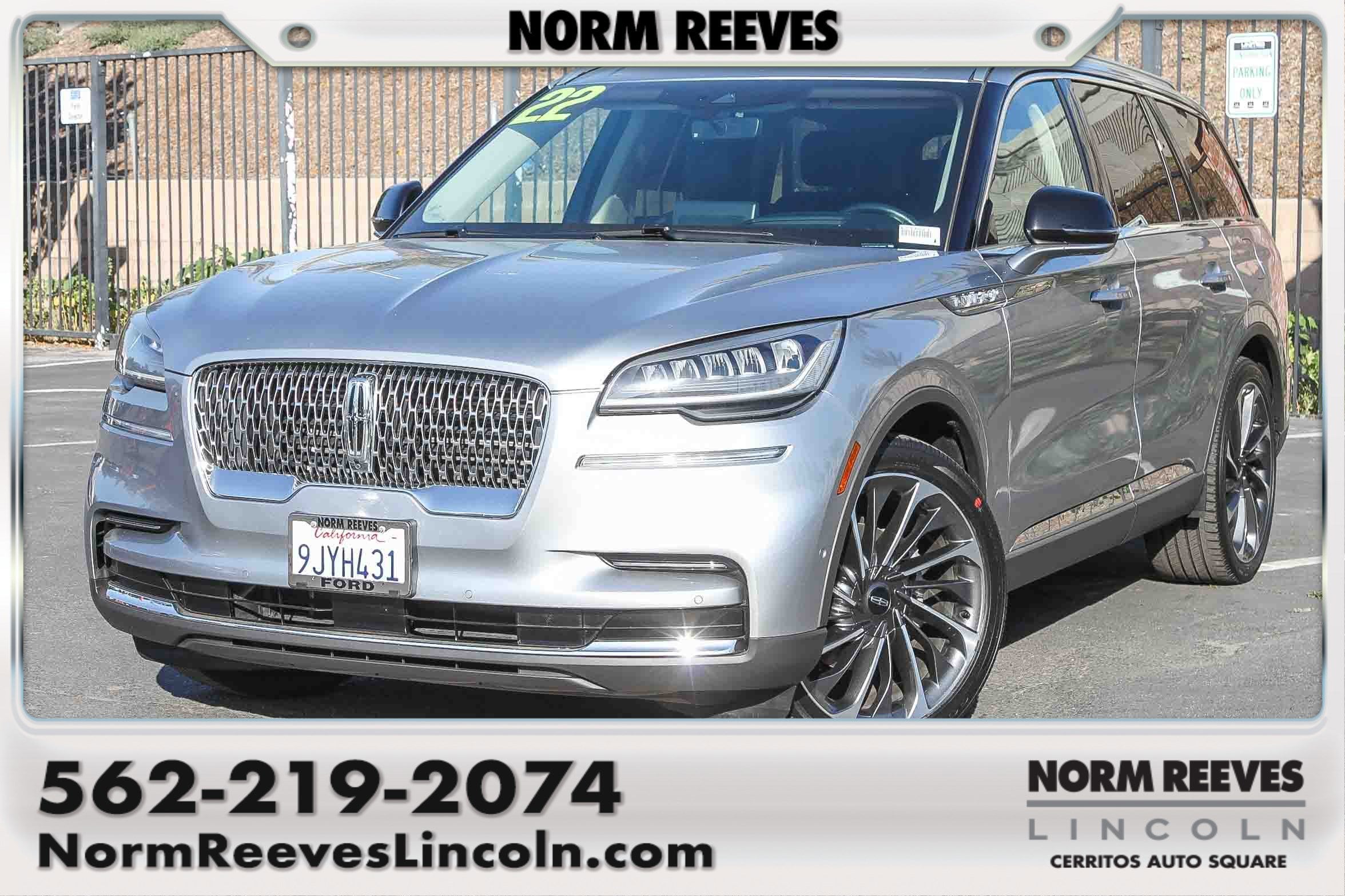 2022 Lincoln Aviator Reserve