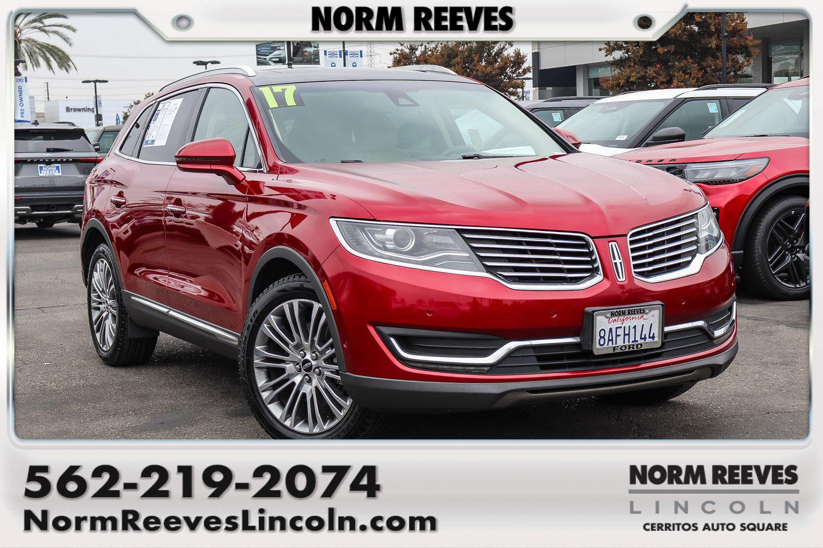 2017 Lincoln MKX Reserve