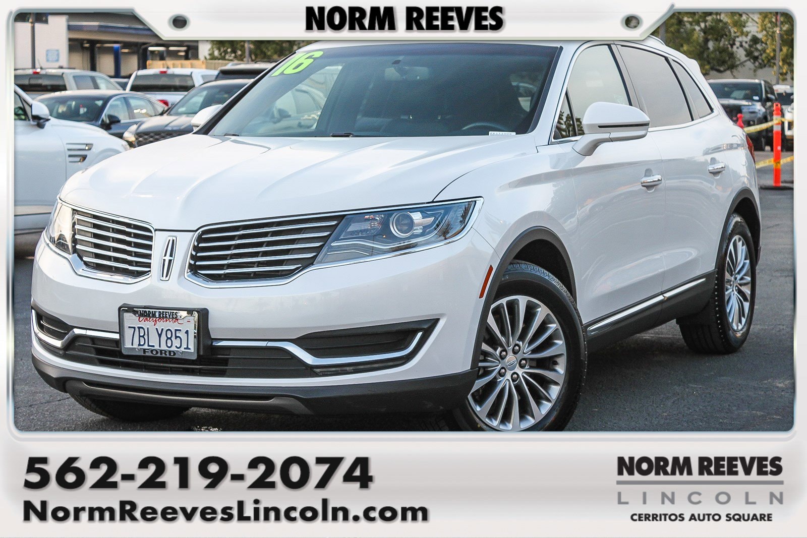 2016 Lincoln MKX Select