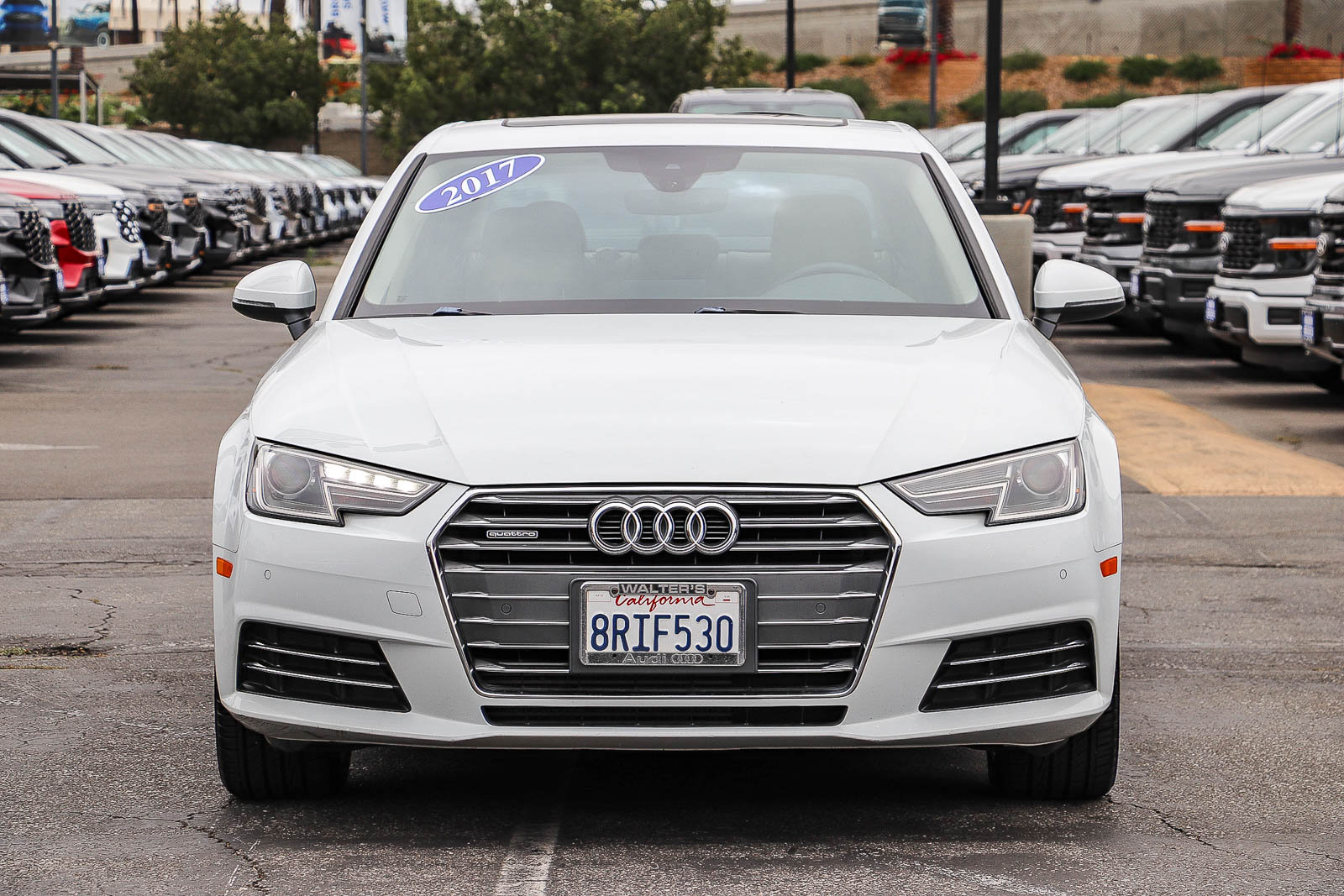 Used 2017 Audi A4 Premium with VIN WAUANAF40HN012263 for sale in Cerritos, CA