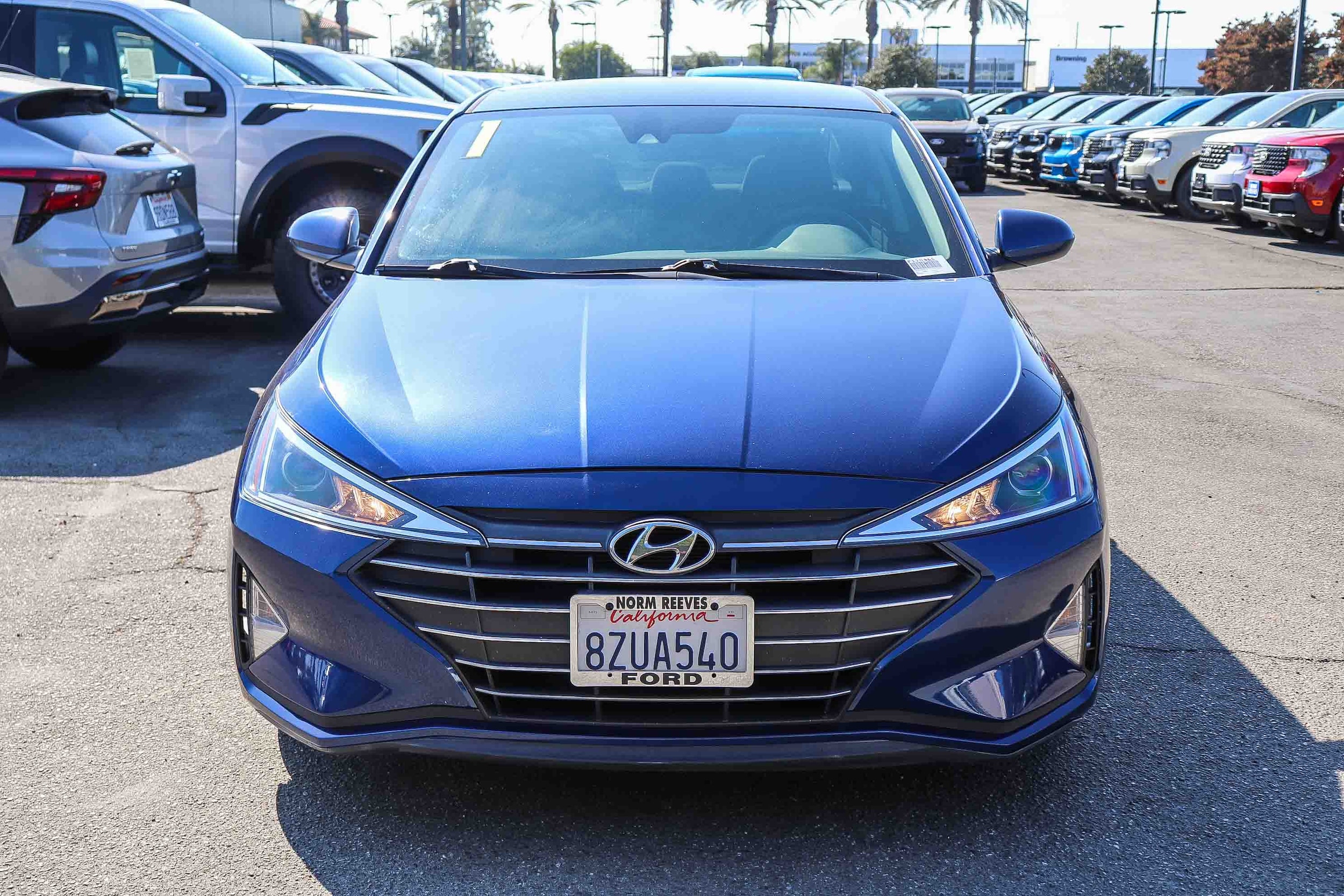 Used 2019 Hyundai Elantra SEL with VIN 5NPD84LF7KH461350 for sale in Cerritos, CA