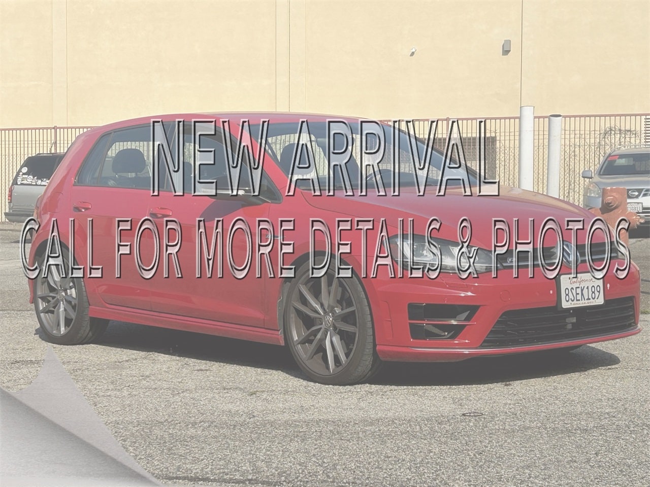 2017 Volkswagen Golf R 4-Door AWD with DCC and Navigation