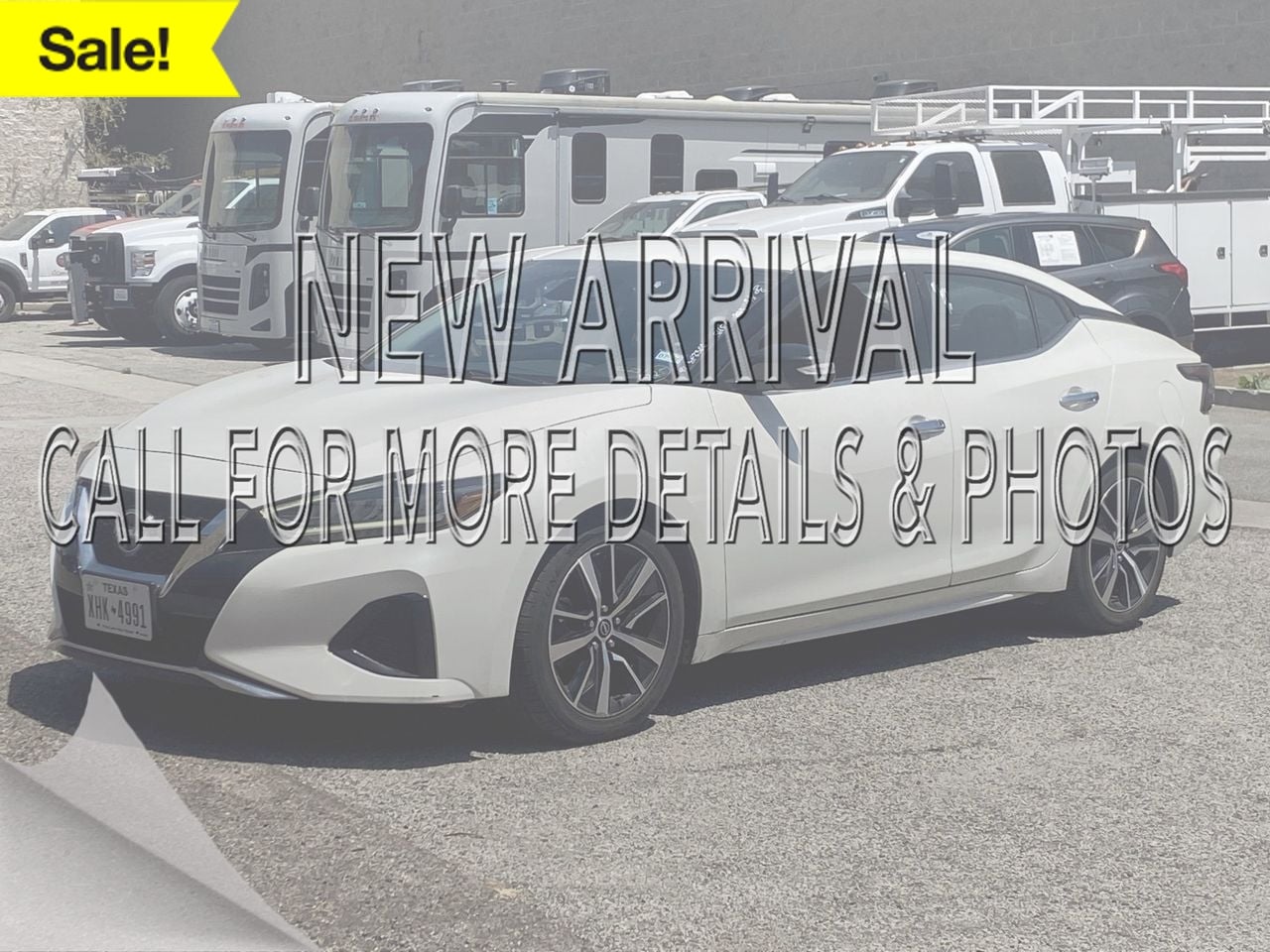Pearl White Tricoat 2023 Nissan Maxima SV FWD Sedan Front-Wheel Drive Continuously Variable Transmission