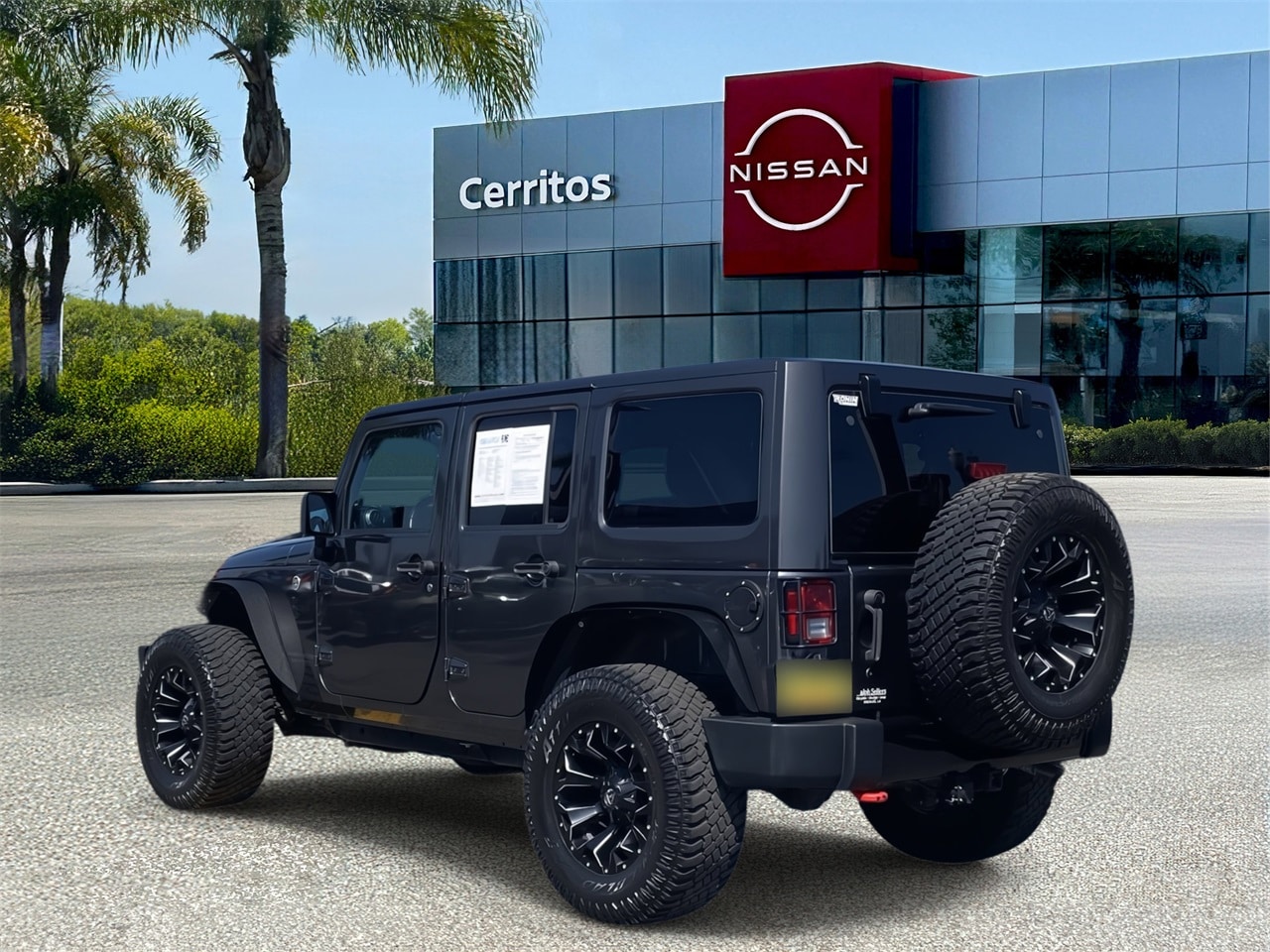 Used 2018 Jeep Wrangler JK Unlimited Altitude with VIN 1C4BJWEG9JL853947 for sale in Cerritos, CA