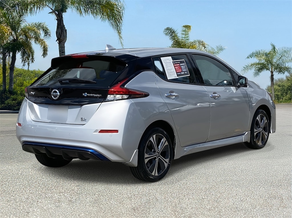 Certified 2022 Nissan LEAF SL Plus Hatchback