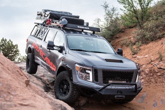 Harrop Engineering 2020 Nissan Titan Debut At SEMA Overland 52 OFF