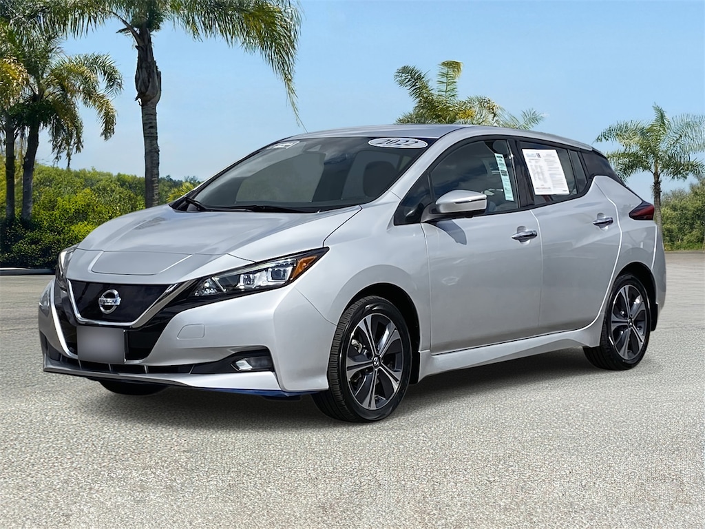 Certified 2022 Nissan LEAF SL Plus Hatchback