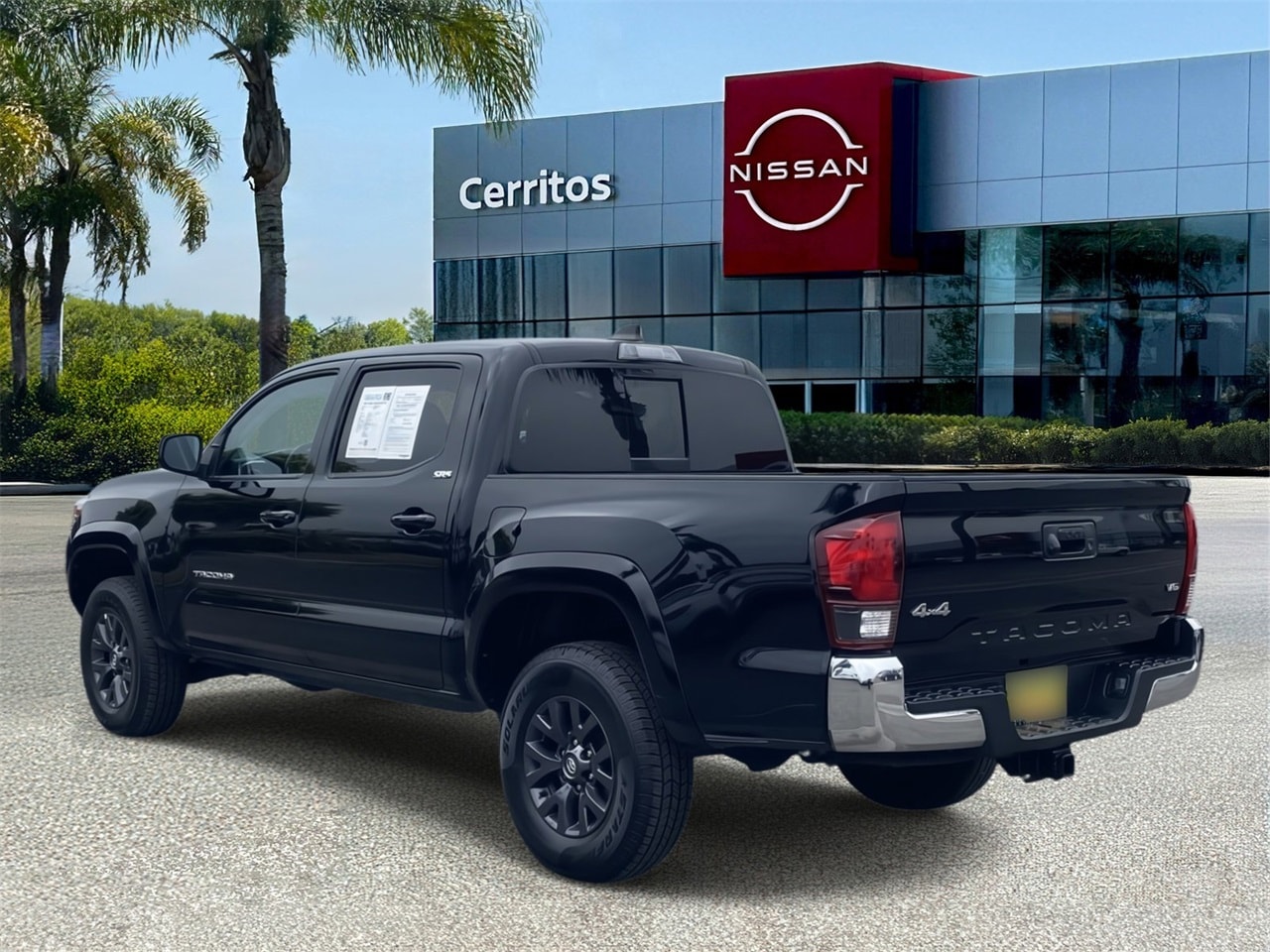 Used 2021 Toyota Tacoma SR5 with VIN 3TMCZ5AN1MM424123 for sale in Cerritos, CA