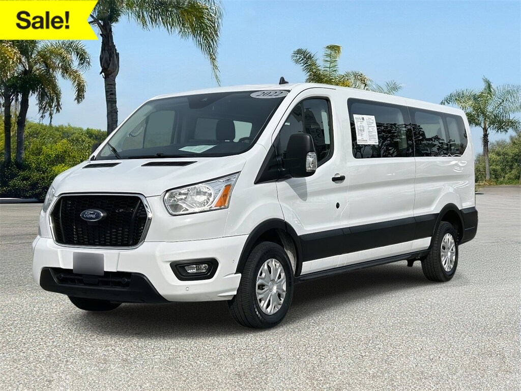 Used 2022 Ford Transit-350 Passenger XLT Wagon Low Roof Van